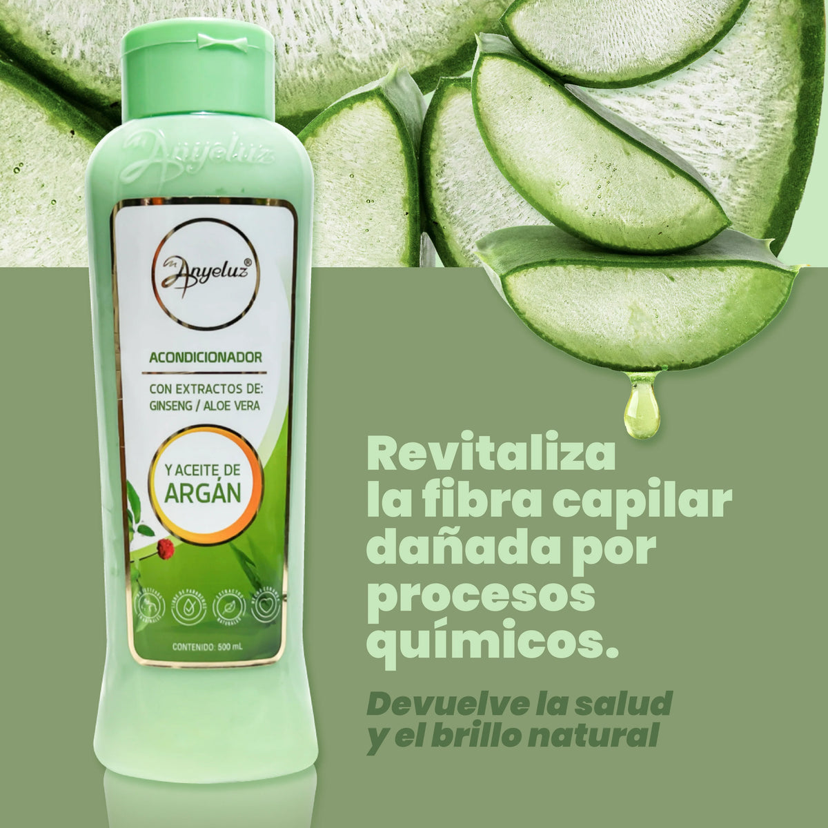Acondicionador con Aloe Vera
